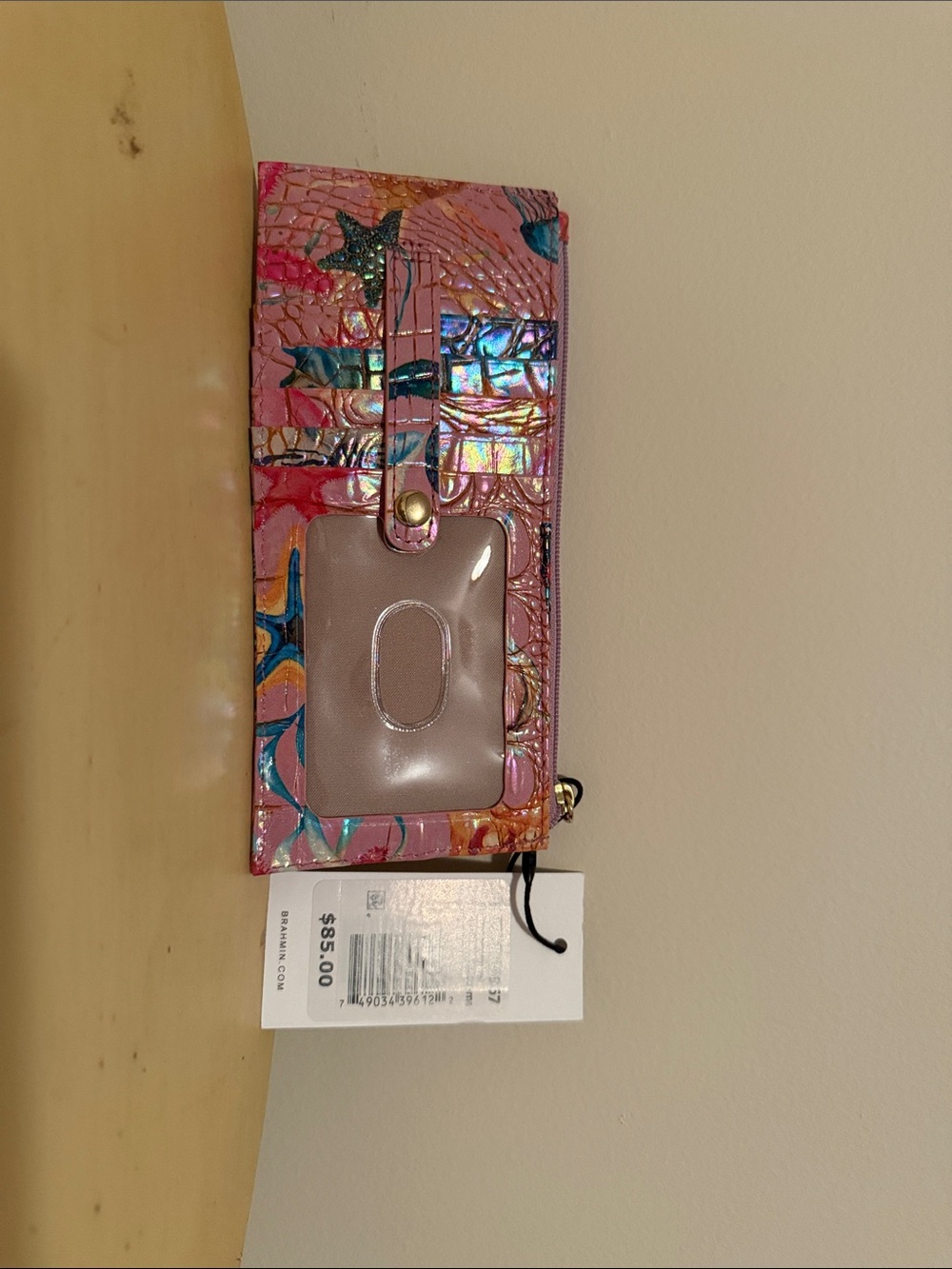 Brahmin Credit Card Wallet in Starlight Ombré Melbourne - Picture 1 of 3